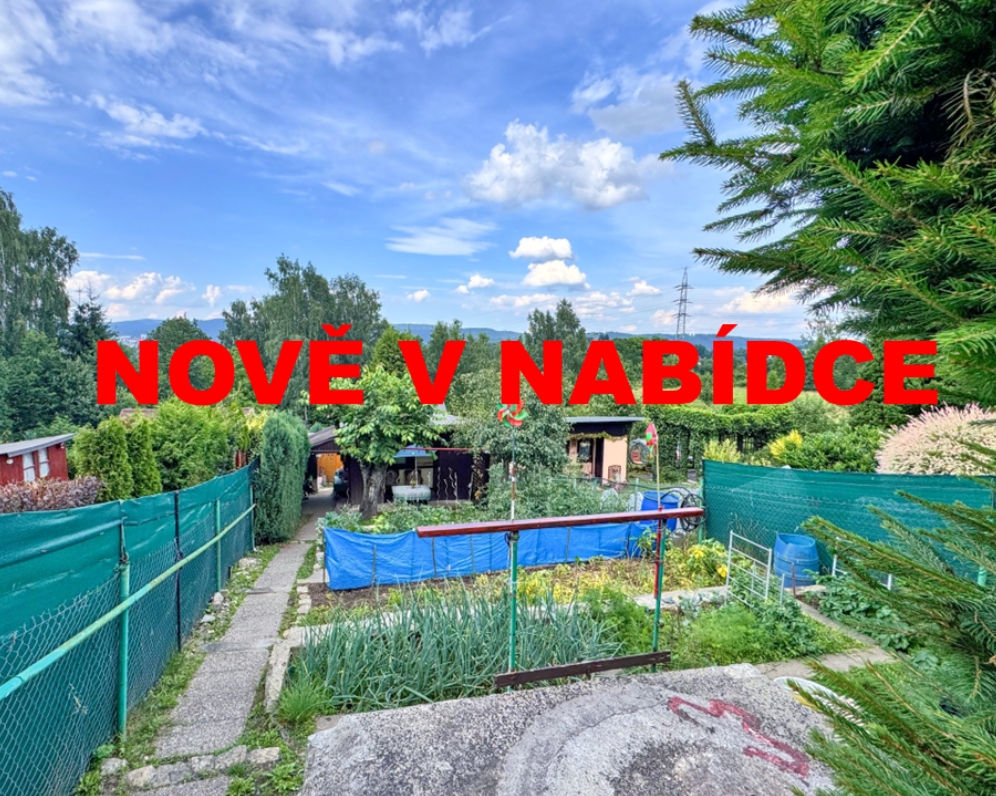 PRODEJ zahrady s chatou v Liberci