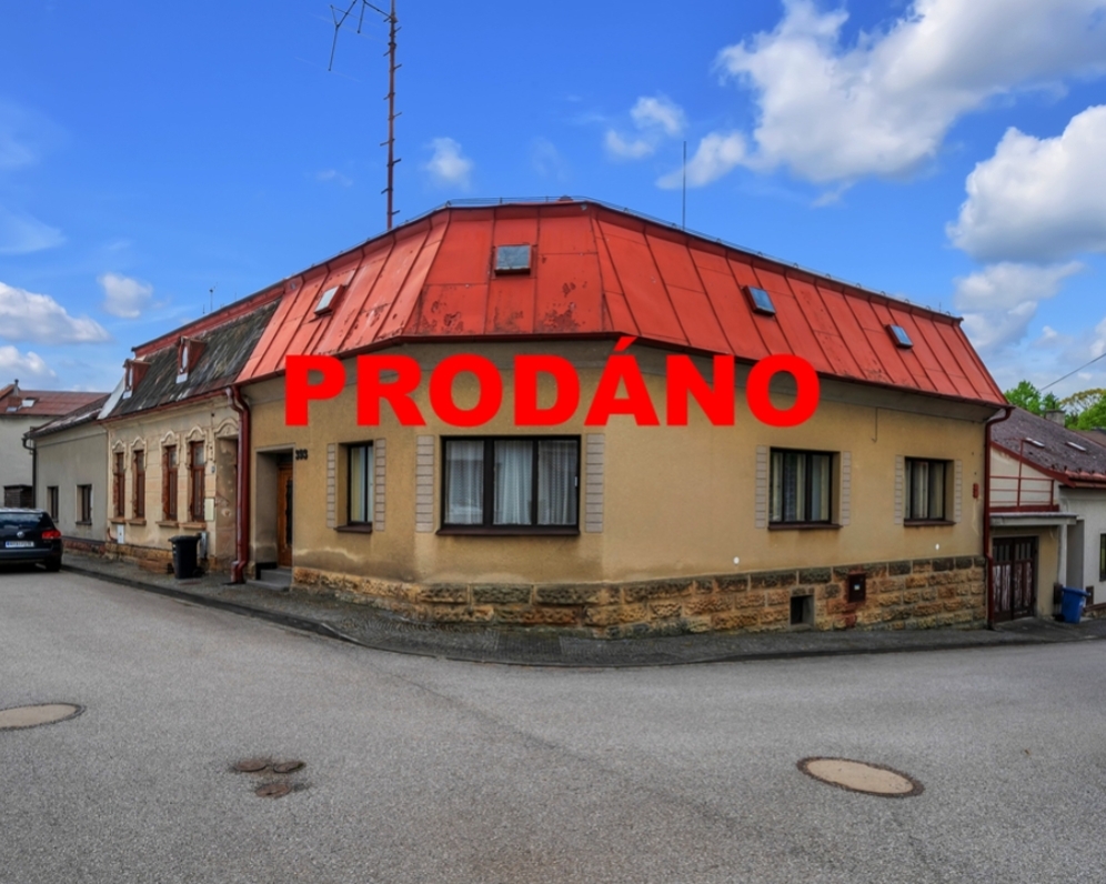 PRODÁNO - RD Lomnice nad Popelkou